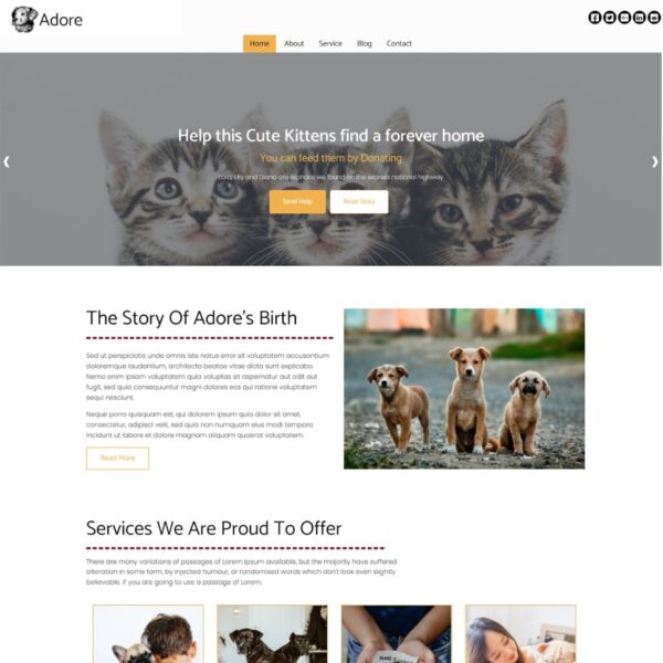 Adore WordPress Theme