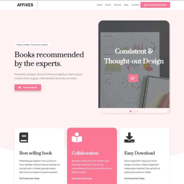 Affixes WordPress Theme