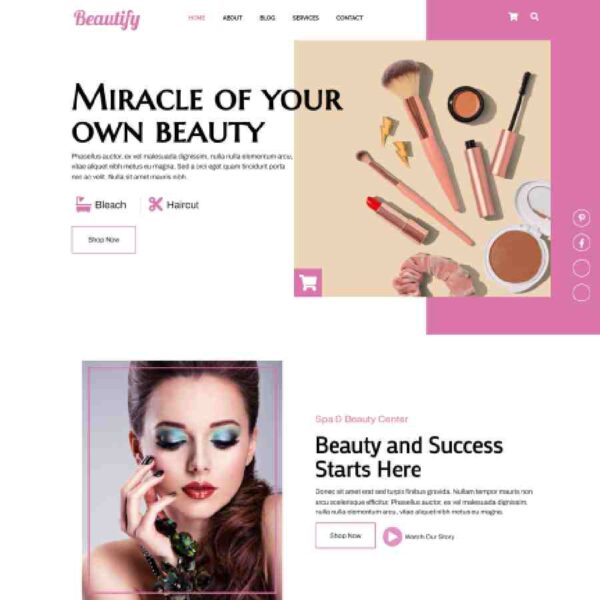 Beautify WordPress Technolgy Theme