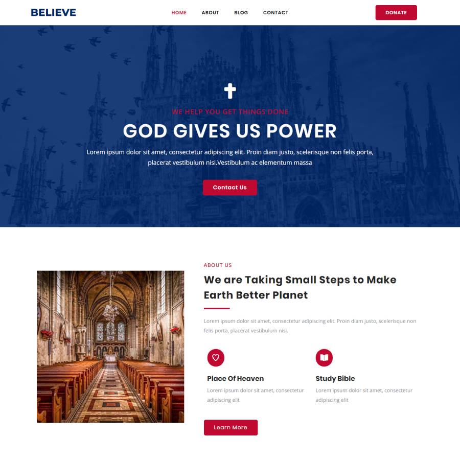 Believe WordPress Theme