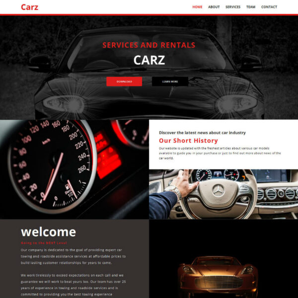 Carz WordPress Theme