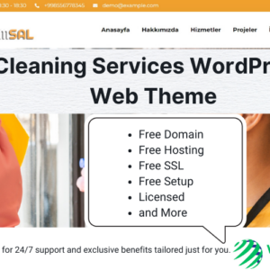 Cleaning Services WordPress Web Theme