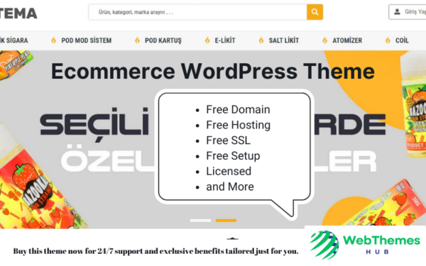 Ecommerce WordPress Theme