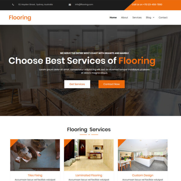 Flooring WordPress Theme