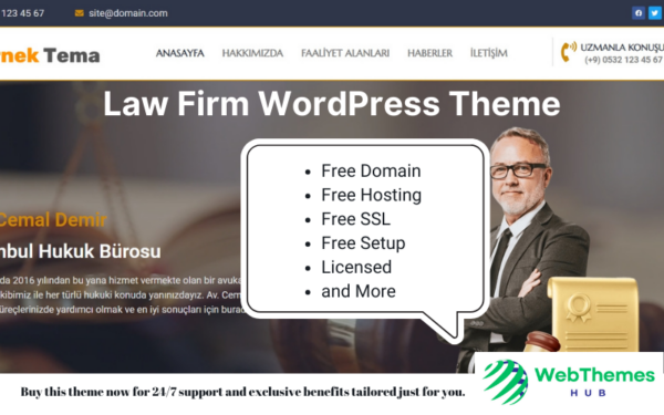 Law Firm WordPress Theme