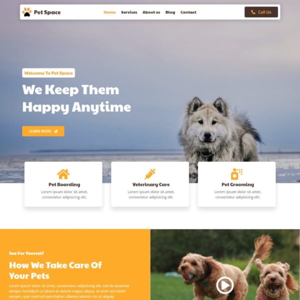 PetSpace WordPress Theme