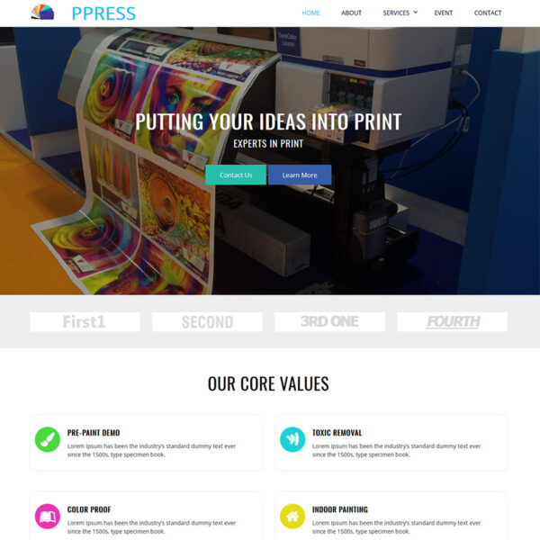 Ppres WordPress Theme