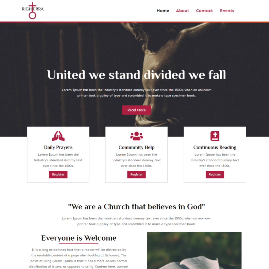 Right Erra WordPress Theme