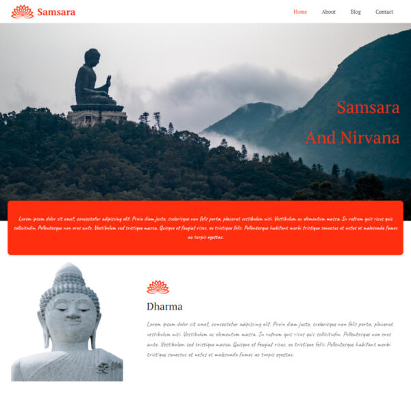 Samsara WordPress Theme