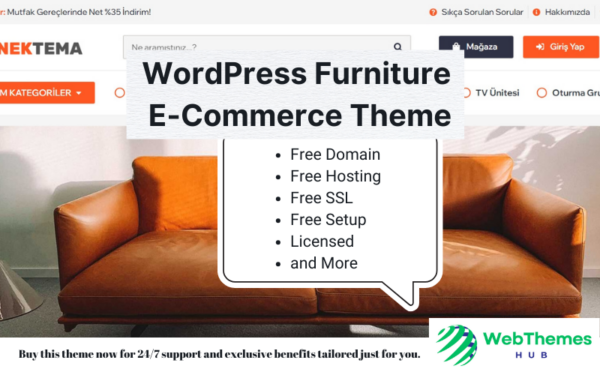 WordPress Furniture E-Commerce Theme