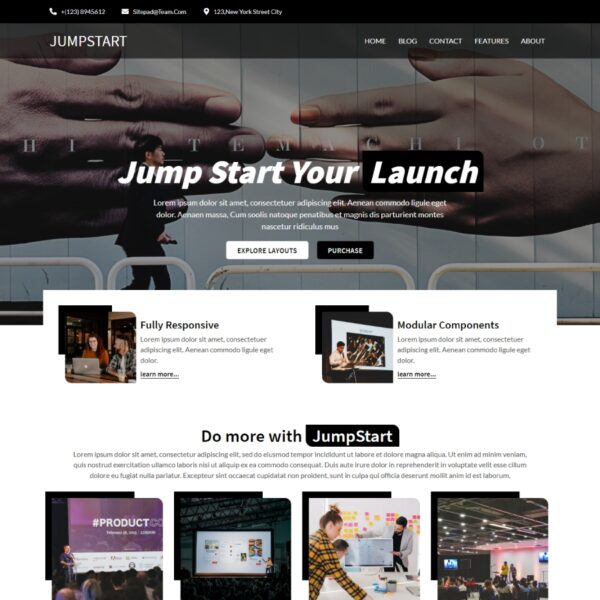 Jumpstart WordPress Software Theme