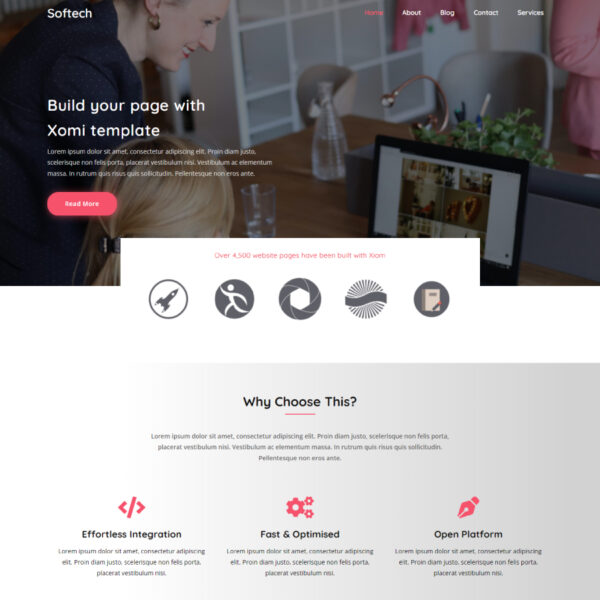 Softech WordPress Software Theme