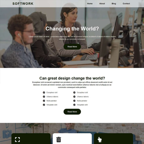 Softwork WordPress Software Theme