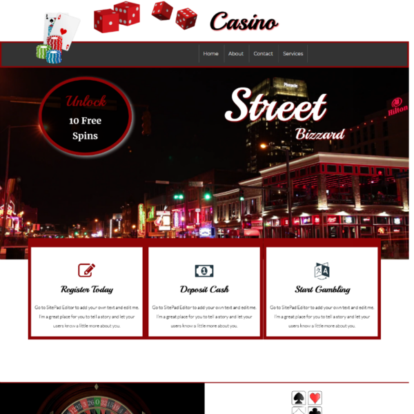 Casino WordPress Entertainment Theme