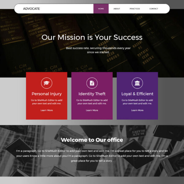 Advocate WordPress Lawyer Theme