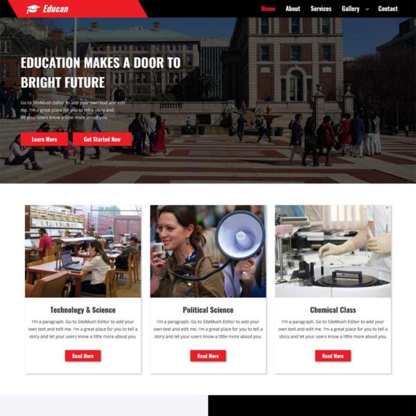 Educan WordPress Education Theme