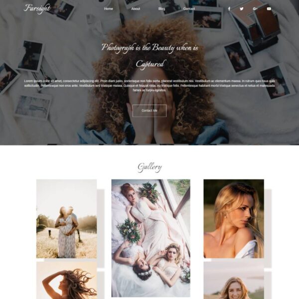 Farsight WordPress Photography Theme