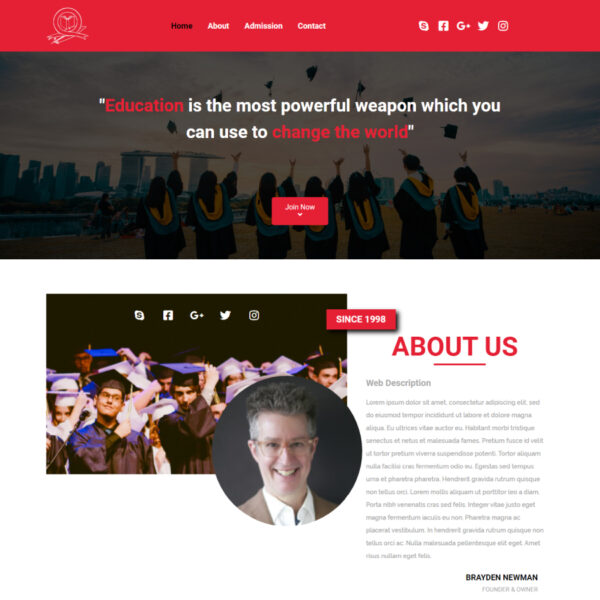 Knowledge WordPress Education Theme