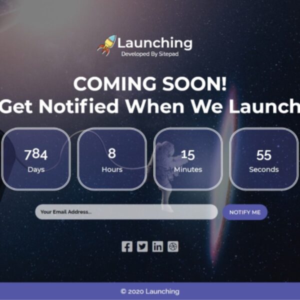 Launching WordPress Coming Soon Theme