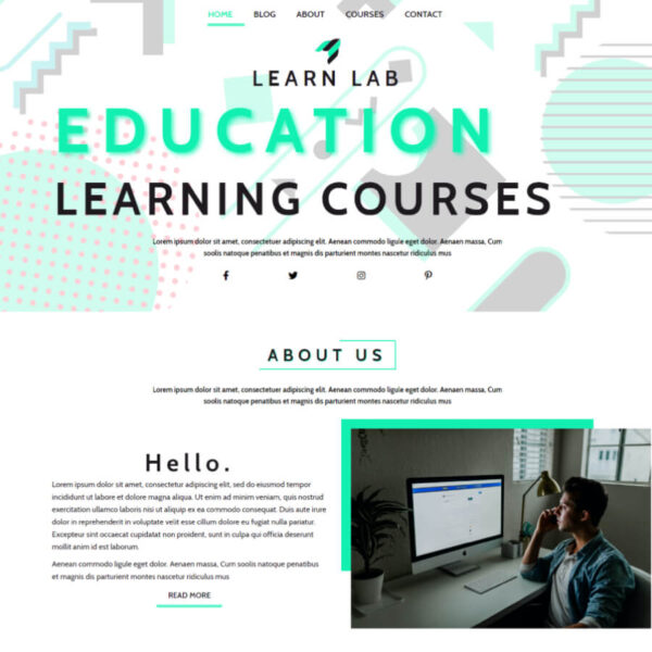 Learnlab WordPress Education Theme