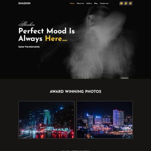 Shashin WordPress Photography Theme