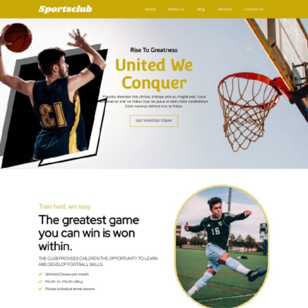 Sportsclub WordPress Sports Theme